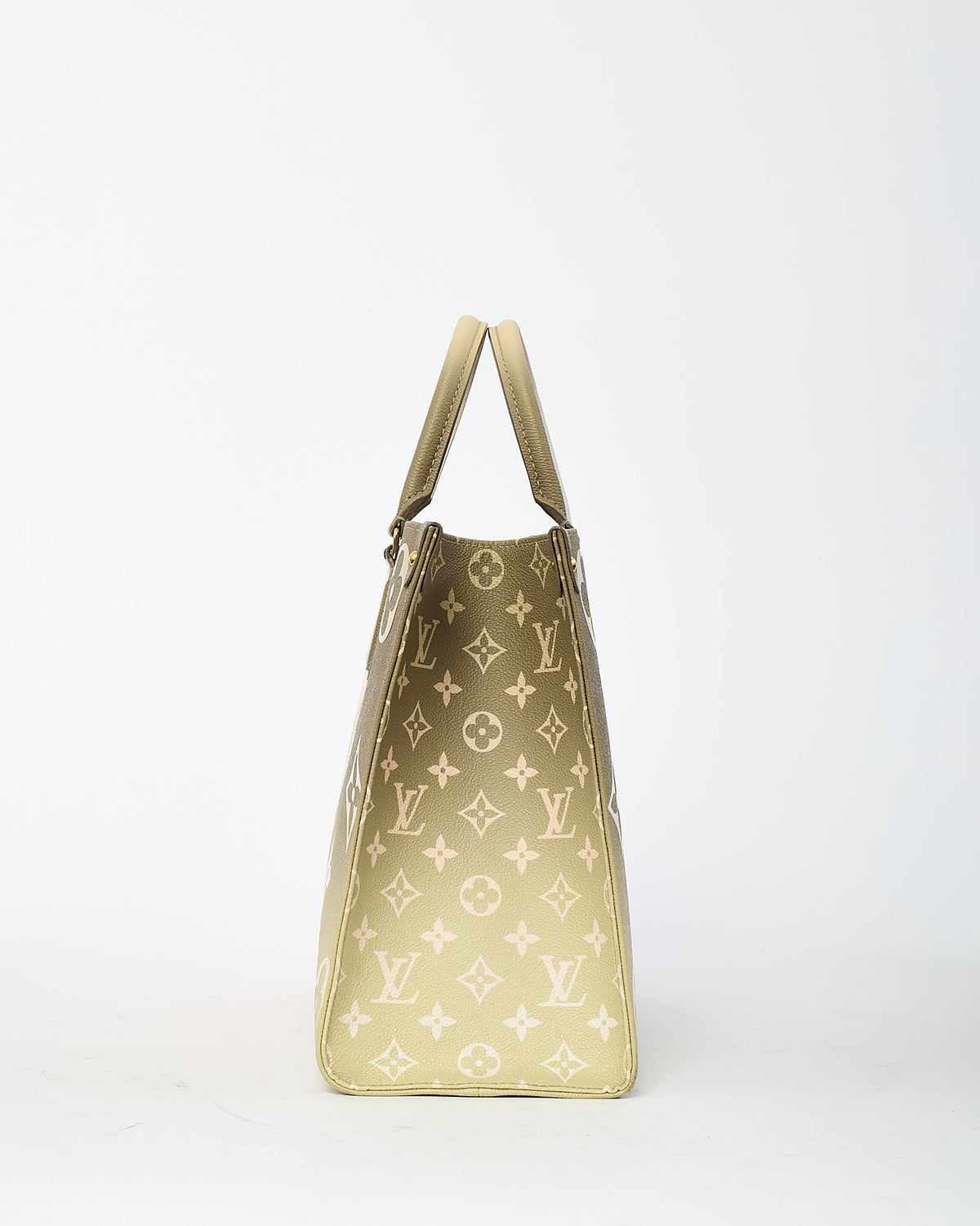 Louis Vuitton Sunset Khaki Monogram Giant Empreinte Leather Onthego MM Bag