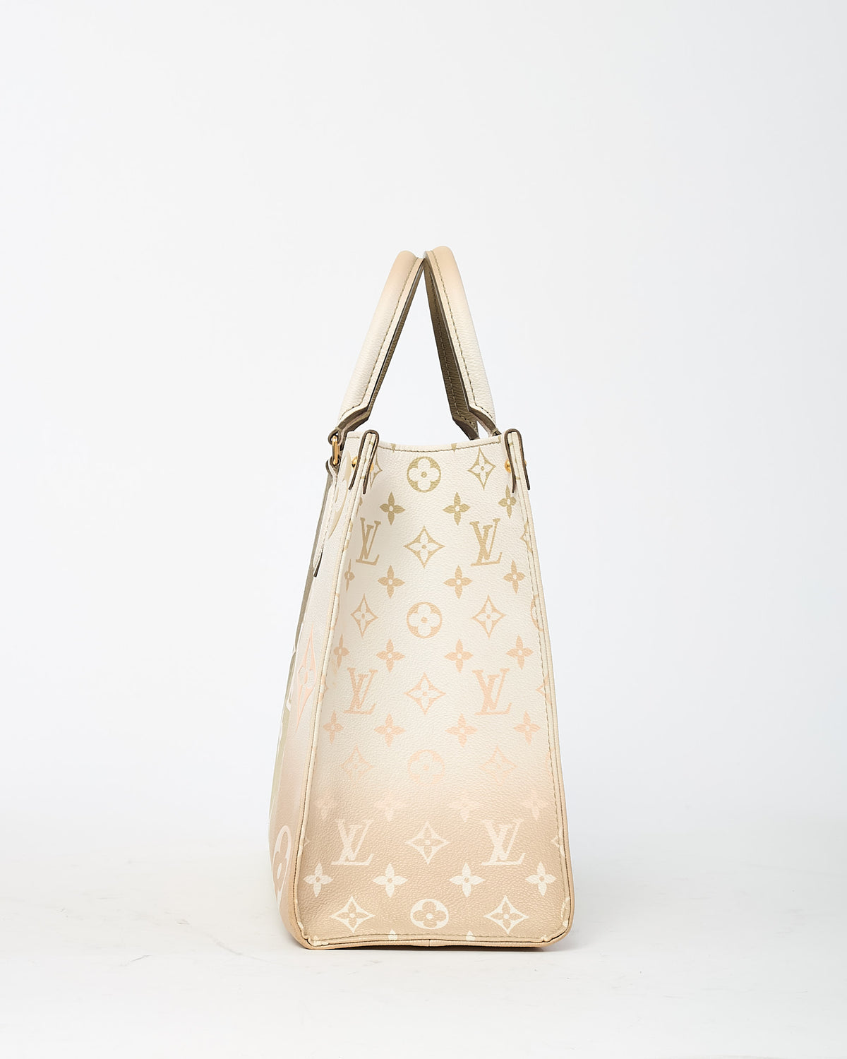Louis Vuitton Sunset Khaki Monogram Giant Empreinte Leather Onthego MM Bag