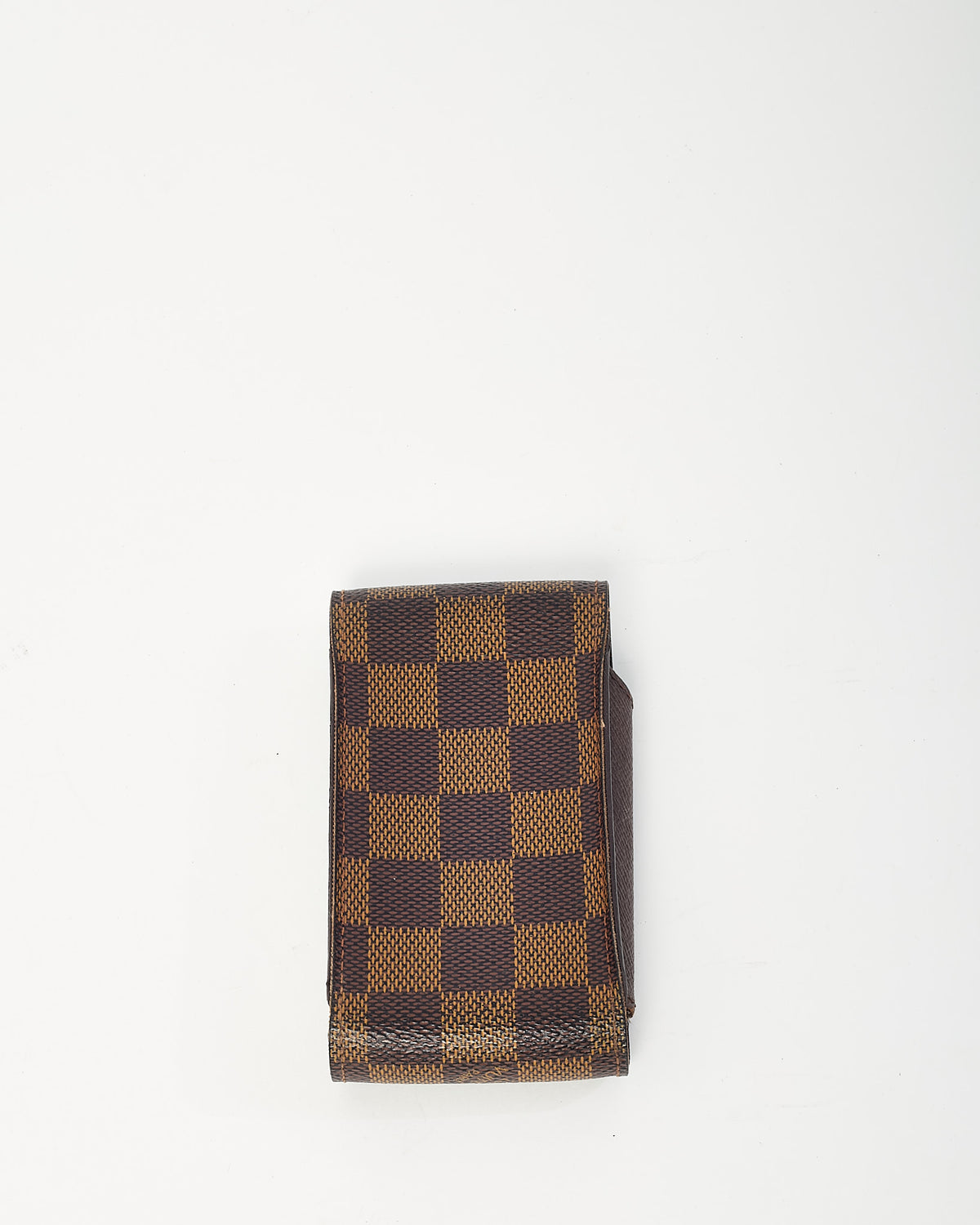 Louis Vuitton Damier Ebene Coated Canvas Etui Cigarette Case Pouch