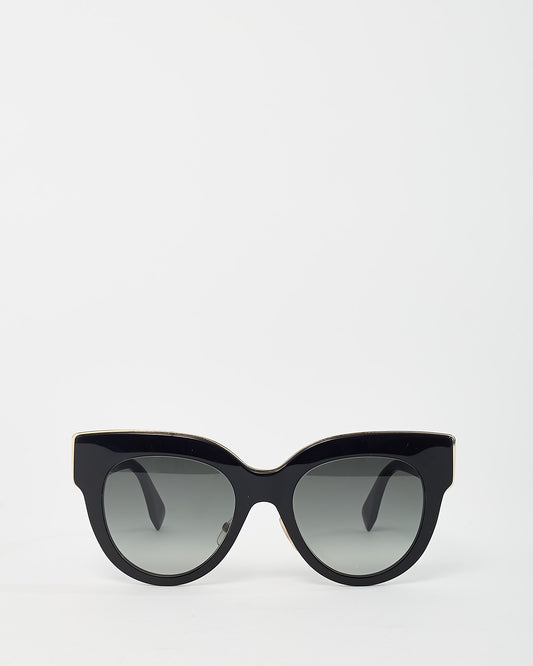Fendi Black Acetate FF 0360 F is Fendi Cat Eye Sunglasses