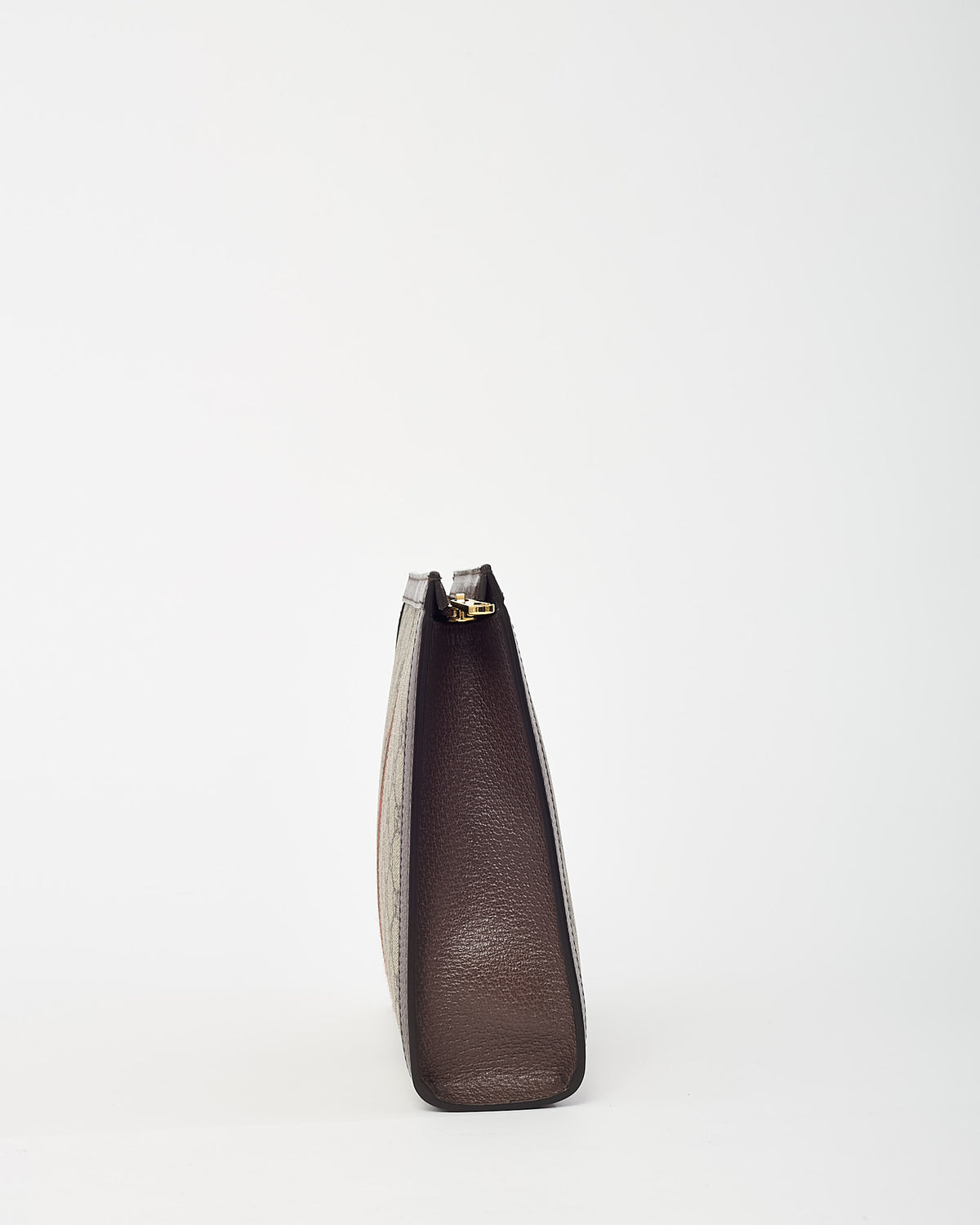 Gucci Beige/Brown Monogram GG Supreme Canvas Ophidia Pouch