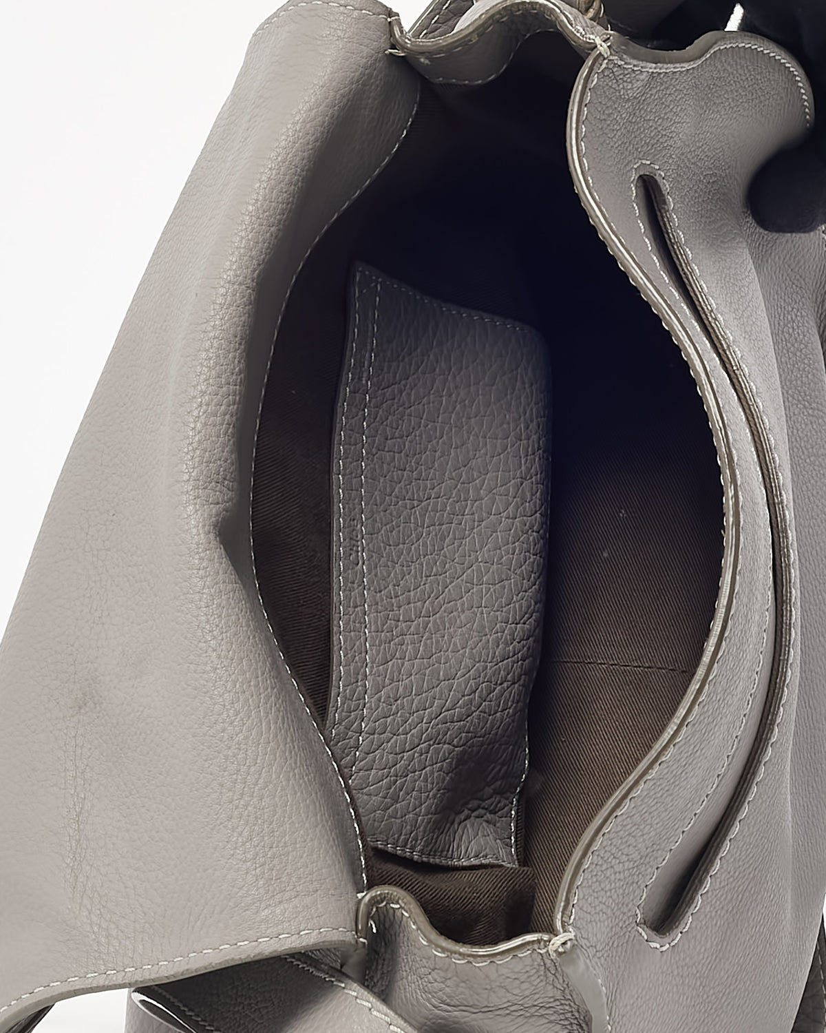 Sac bandoulière Chloé Marcie petit format en daim bleu marine