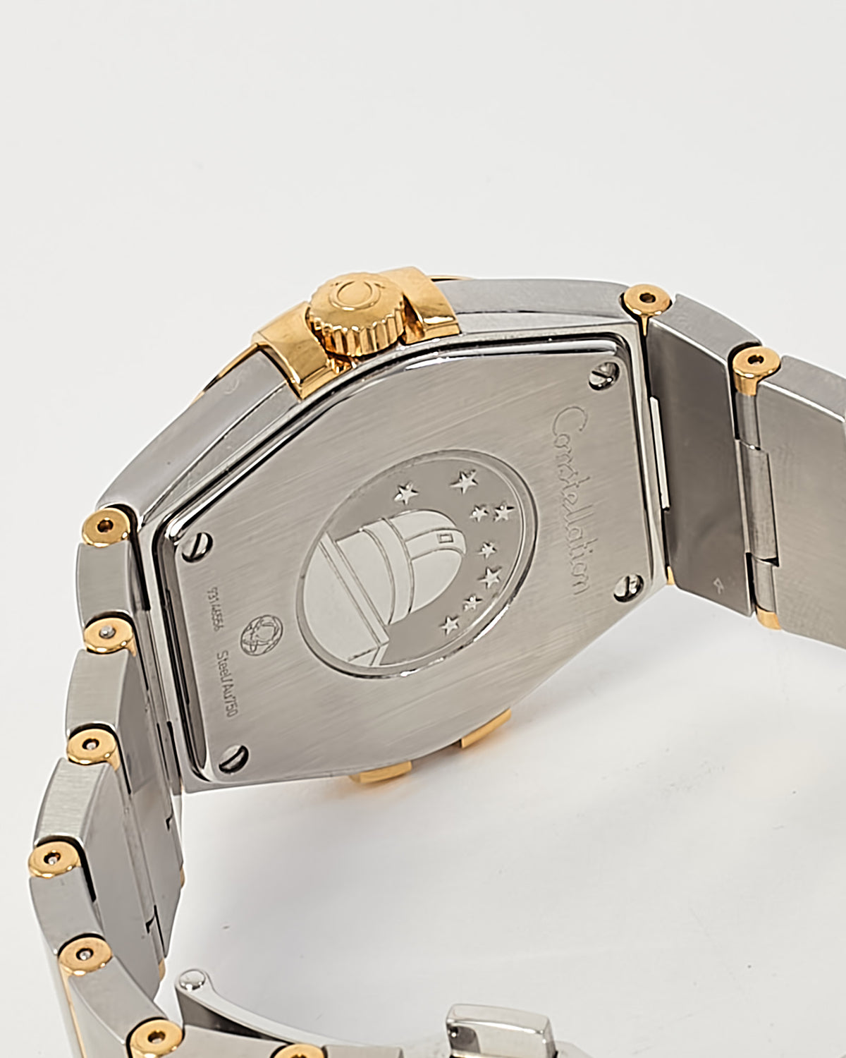 Omega Stainless Steel and 18K Yellow Gold 35mm Constellation Watch