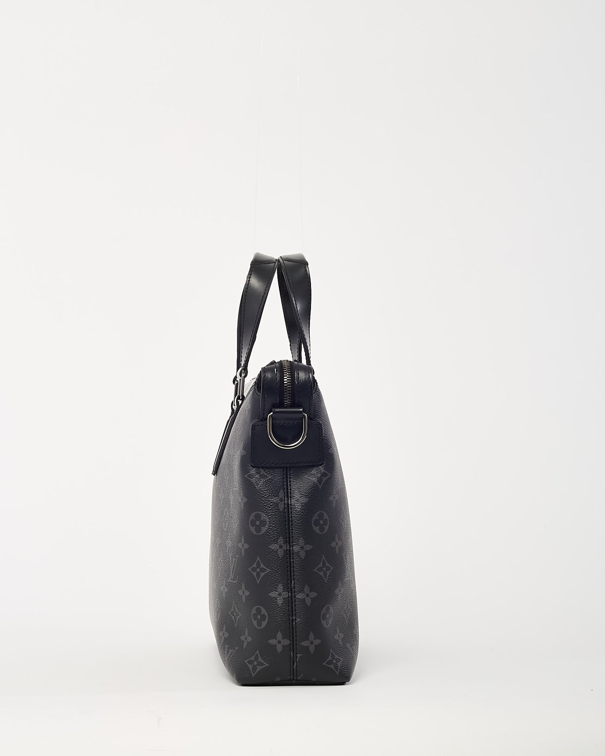 Louis Vuitton Black Monogram Eclipse Coated Canvas Explorer Briefcase Bag with Strap