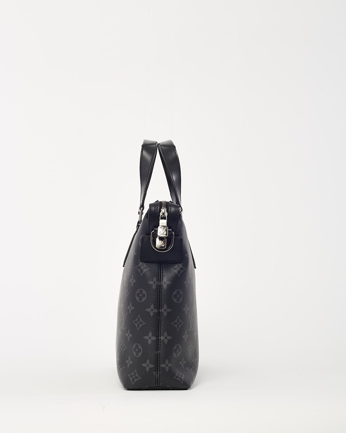 Louis Vuitton Black Monogram Eclipse Coated Canvas Explorer Briefcase Bag with Strap