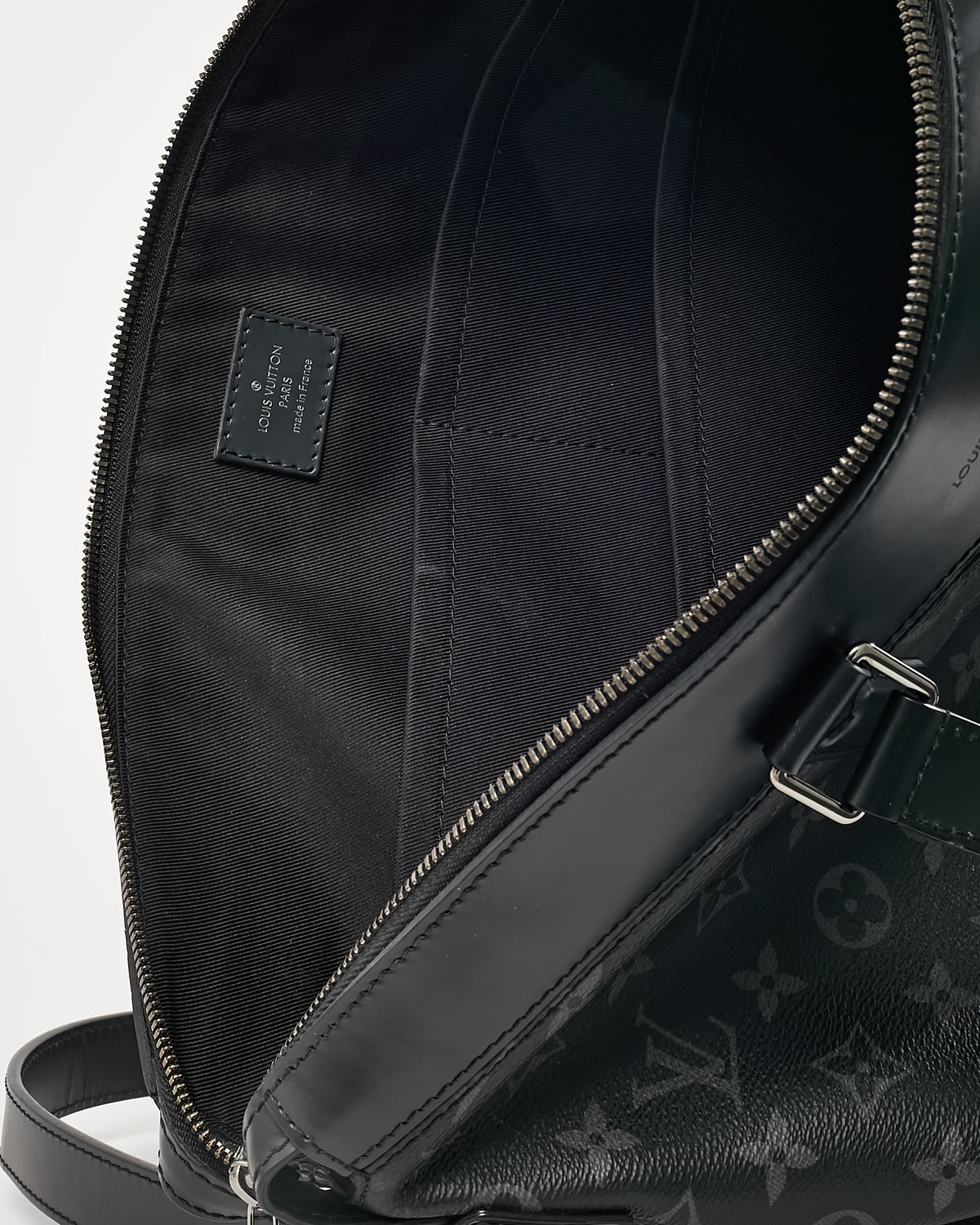 Louis Vuitton Black Monogram Eclipse Coated Canvas Explorer Briefcase Bag with Strap