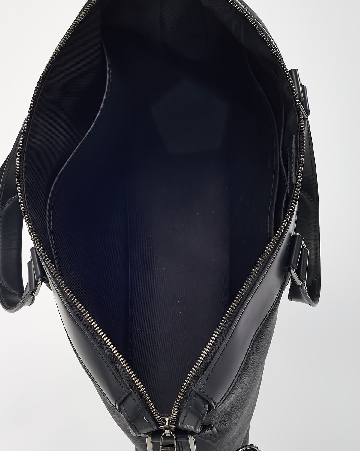 Louis Vuitton Black Monogram Eclipse Coated Canvas Explorer Briefcase Bag with Strap