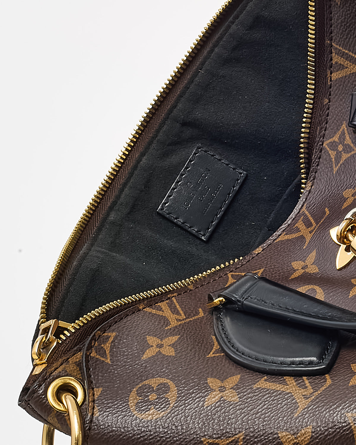 Louis Vuitton Monogram Canvas Flower Zip Tote PM with Strap