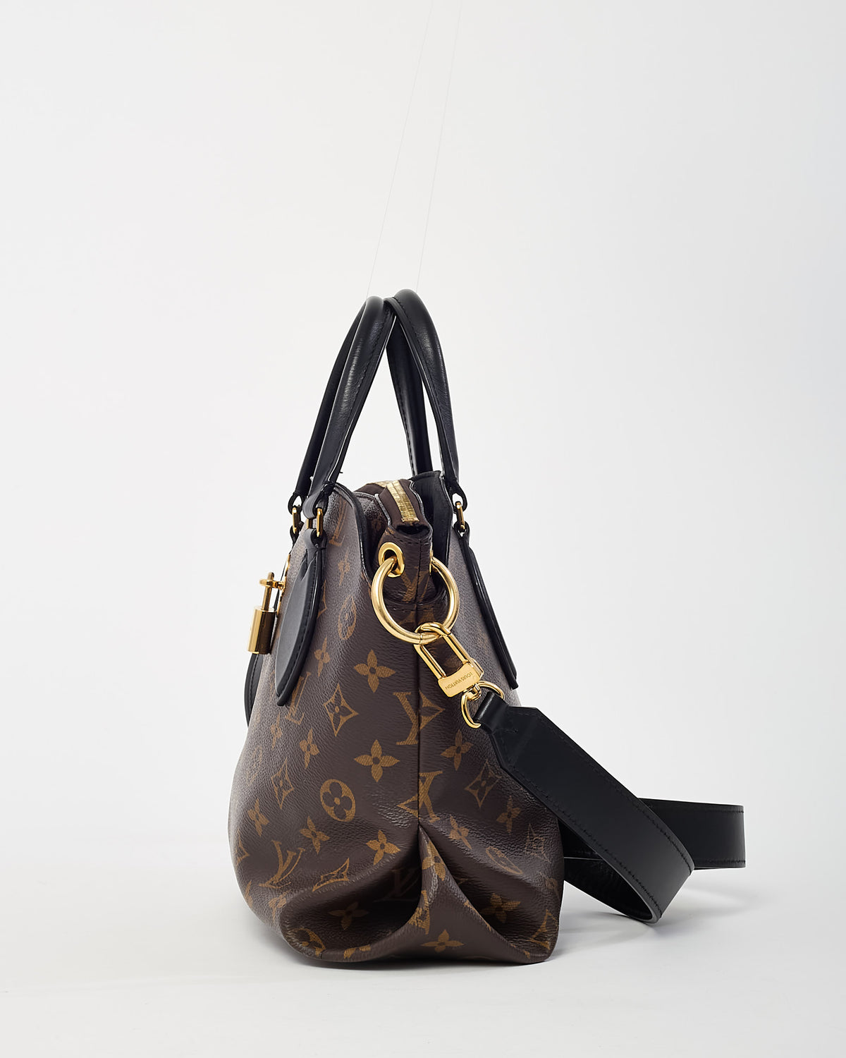 Louis Vuitton Monogram Canvas Flower Zip Tote PM with Strap