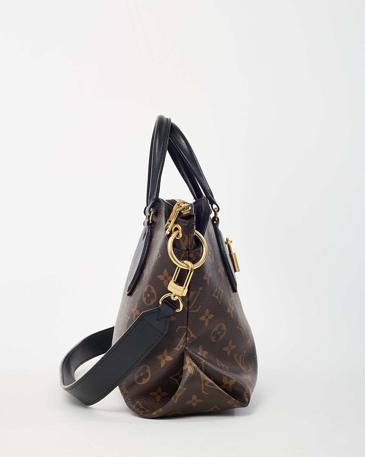 Louis Vuitton Monogram Canvas Flower Zip Tote PM with Strap