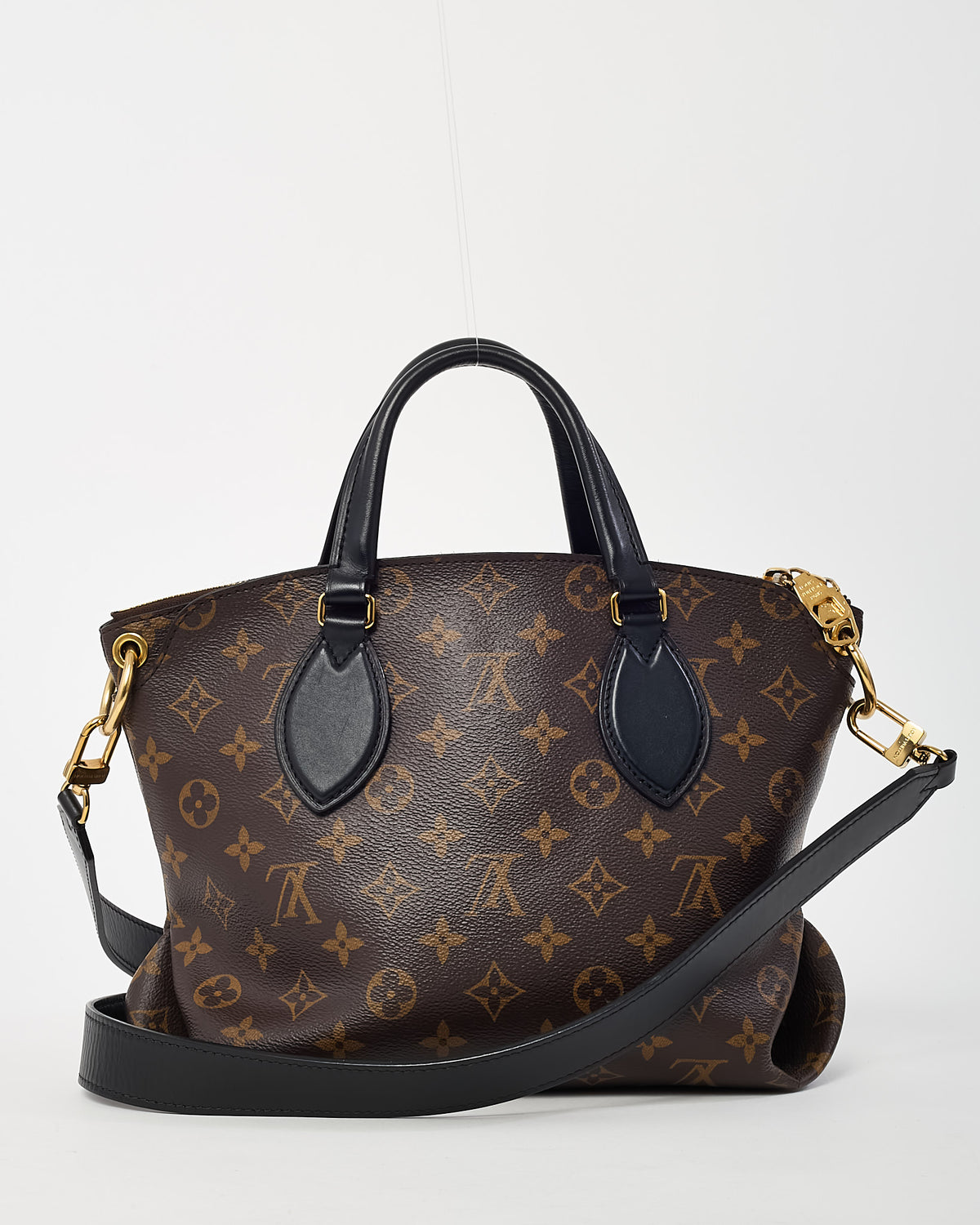 Louis Vuitton Monogram Canvas Flower Zip Tote PM with Strap