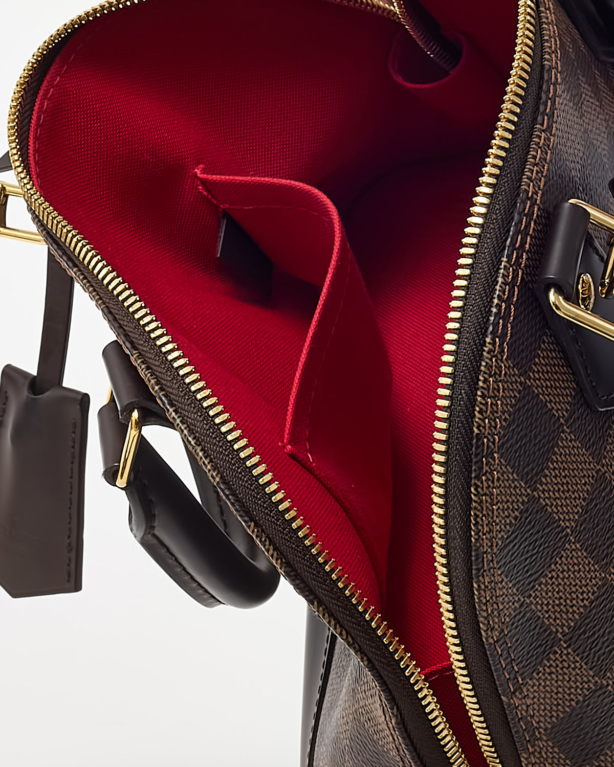 Louis Vuitton Damier Ebene Coated Canvas Alma BB Handbag