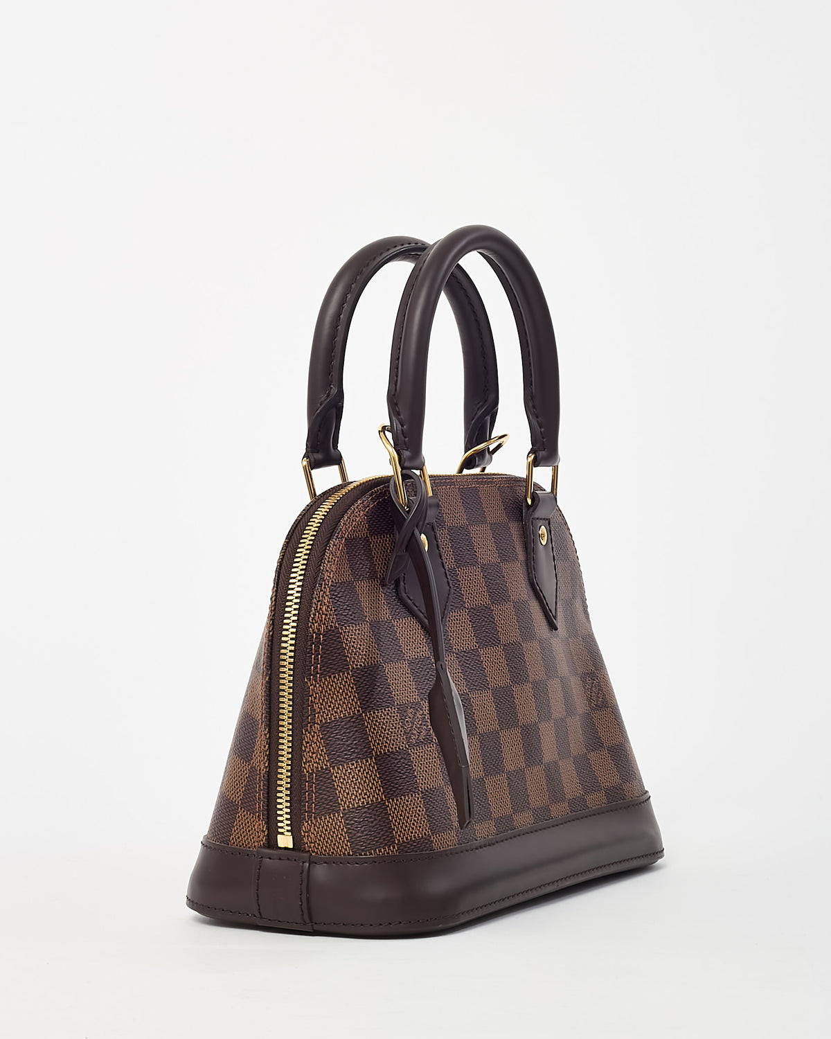 Louis Vuitton Damier Ebene Coated Canvas Alma BB Handbag