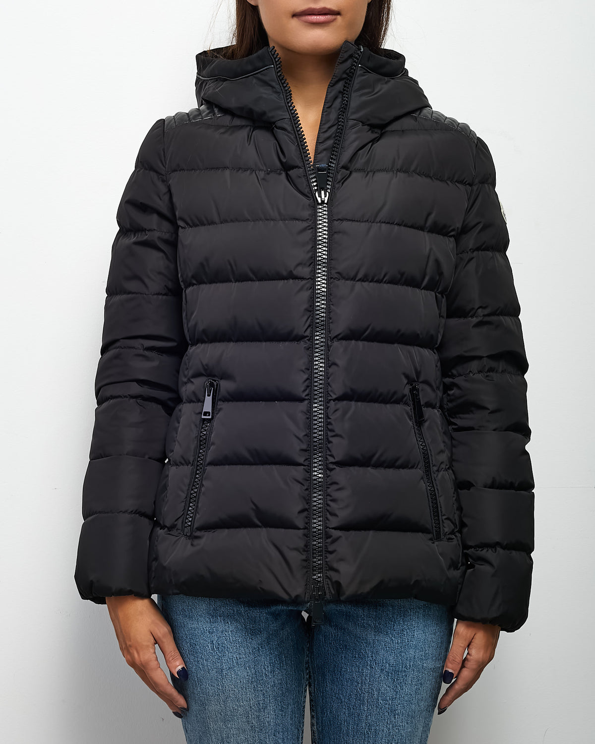 Moncler Black Down Puffer Tetras Short Jacket - 3