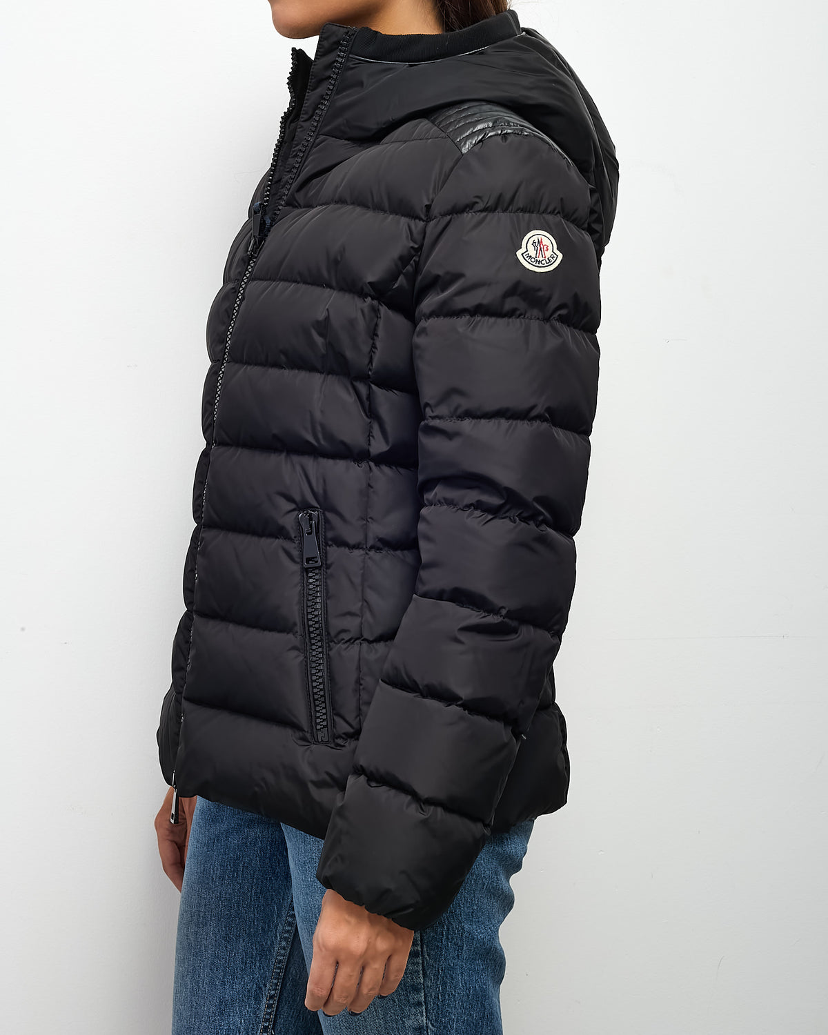 Moncler Black Down Puffer Tetras Short Jacket - 3
