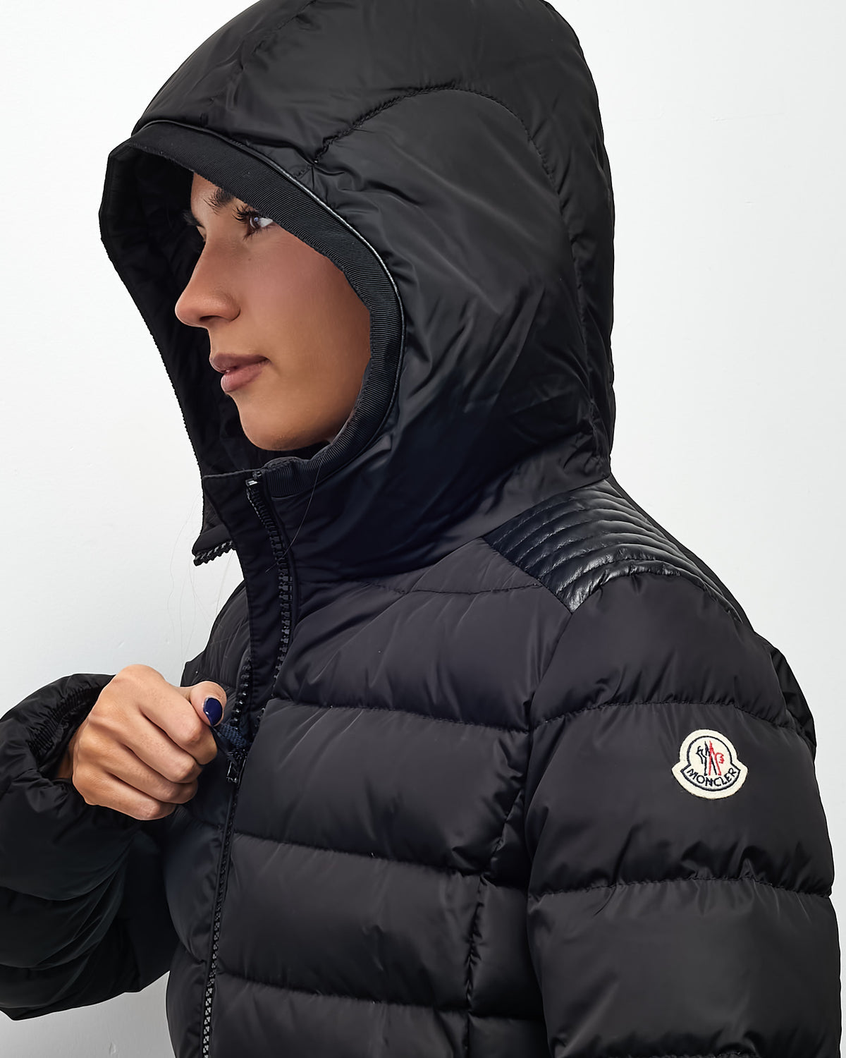 Moncler Black Down Puffer Tetras Short Jacket - 3