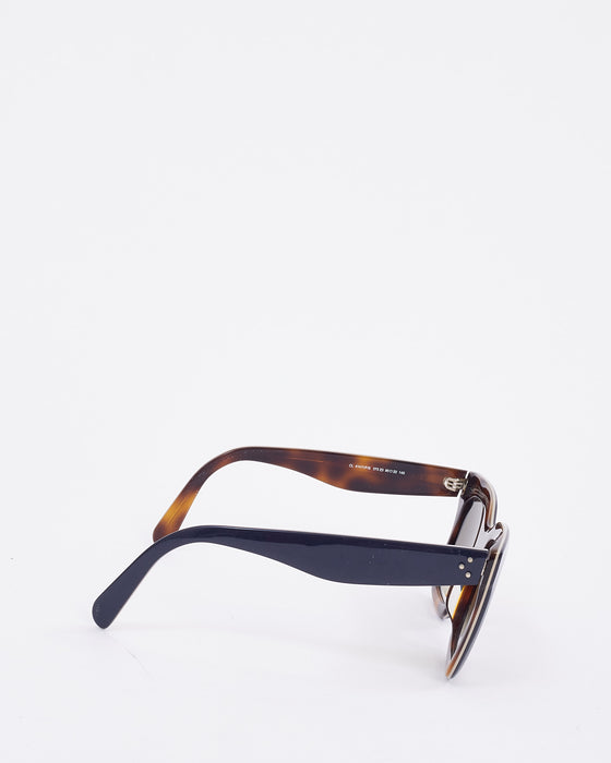 Celine Navy & Brown Tortoise CL41411 Sunglasses
