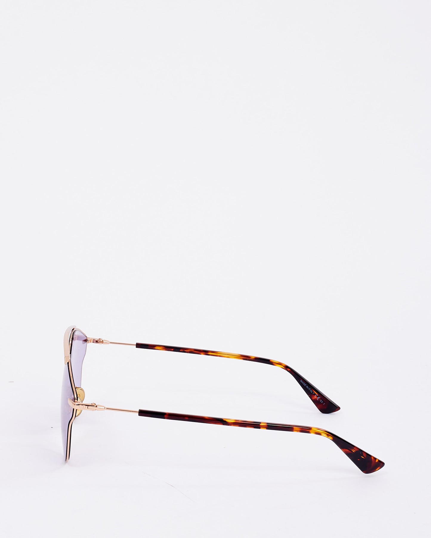 Dior Gold & Tortoise Metal SoReal Sunglasses