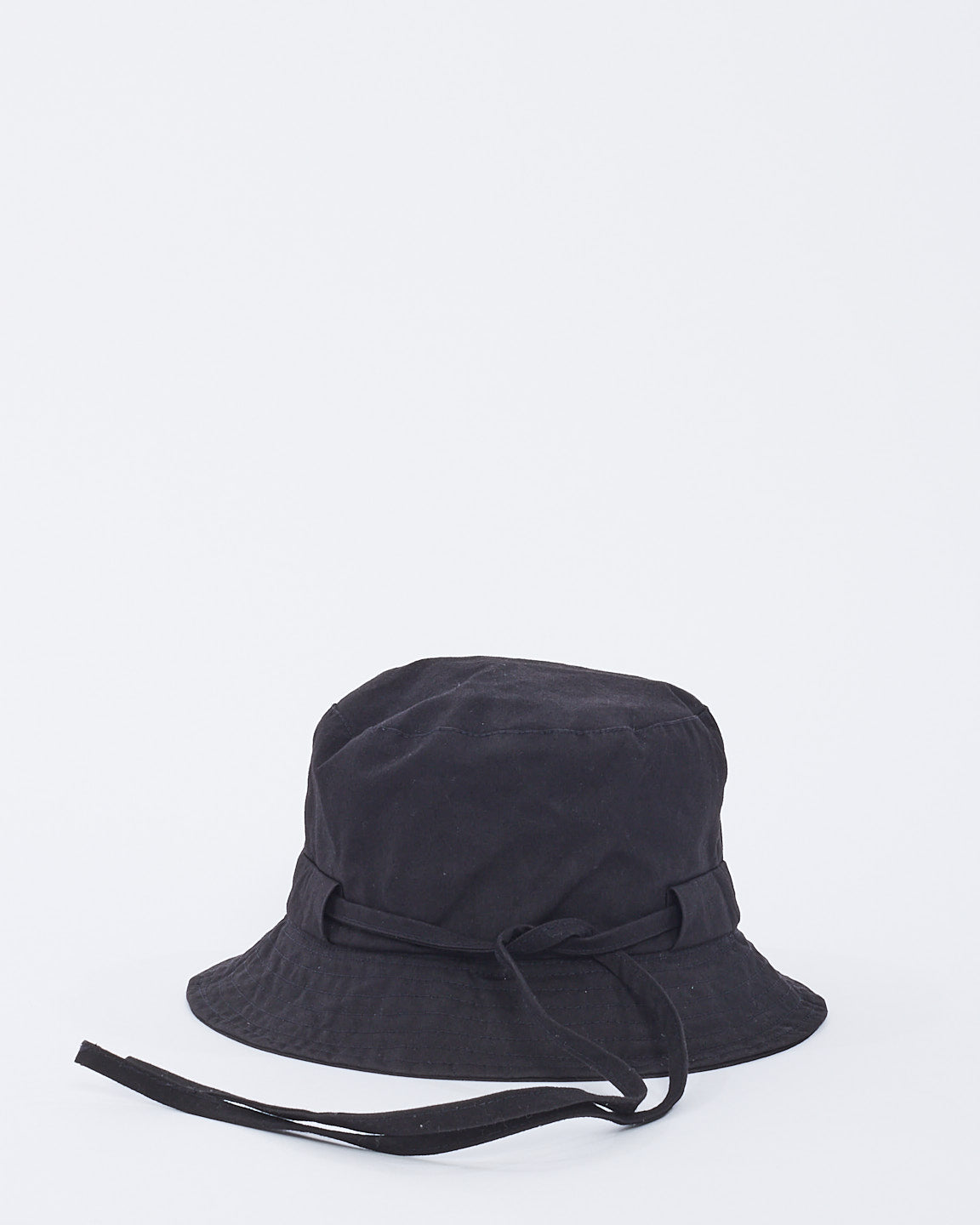 Jacquemus Black Cotton Le Bob Gadjo Bucket Hat - 58