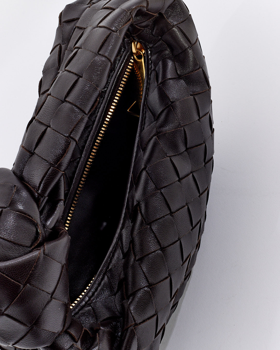 Bottega Veneta Brown (Fondant) Intrecciato Leather Mini Jodie Bag