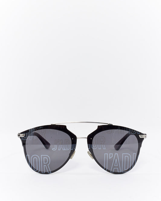 Dior Black Acetate J'ADIOR Reflected P Aviator Sunglasses