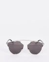 Dior Black & Silver Metal Studded So Real Sunglasses