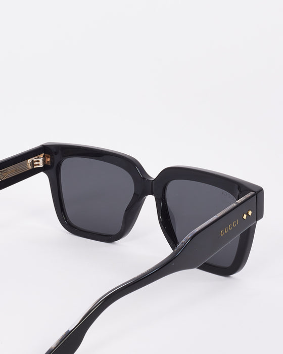 Gucci Black GG1084S Square Sunglasses