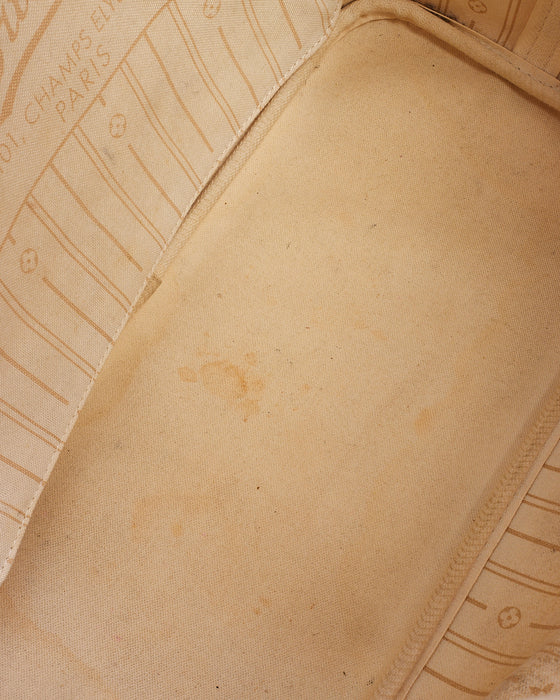 Louis Vuitton Damier Azur Canvas Neverfull MM Tote Bag
