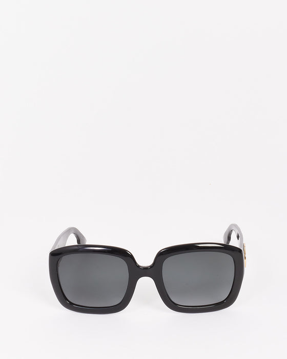 Dior Black Square Frame CD 80890 Frame Sunglasses