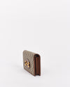Gucci Beige Canvas Horsebit 1955 Wallet on Chain