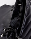 Saint Laurent Black Quilted Y Leather Lou Lou Medium Chain Bag