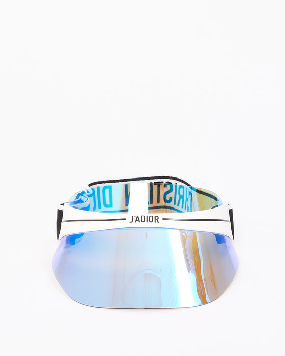 Dior Blue/White Reflective J'Adior Logo Club 1 Visor