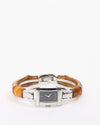 Gucci Brown & Silver Bamboo 6800L Watch