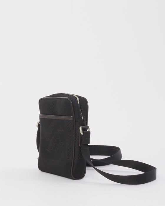 Louis Vuitton Black Fabric Citadin Mini Crossbody Bag