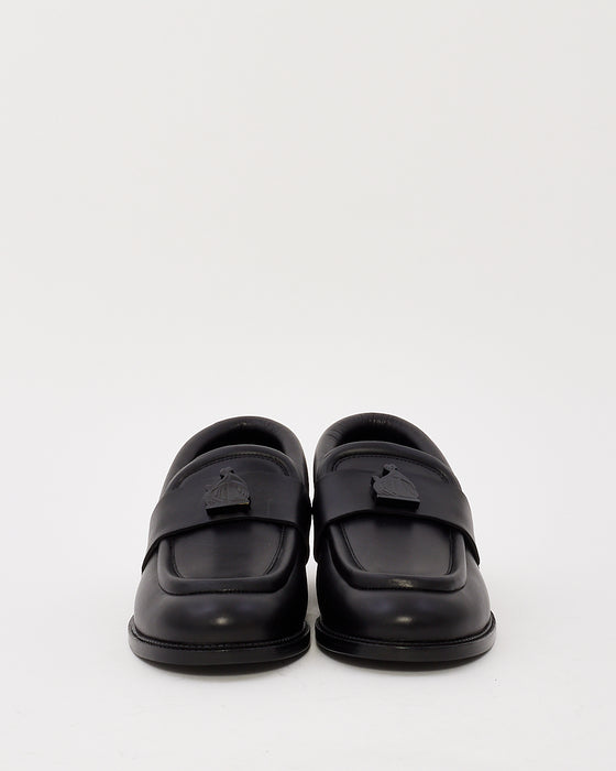 Lanvin Black Leather Loafers - 38