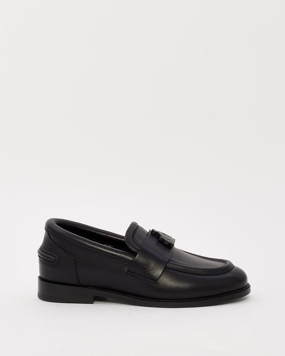 Lanvin Black Leather Loafers - 38