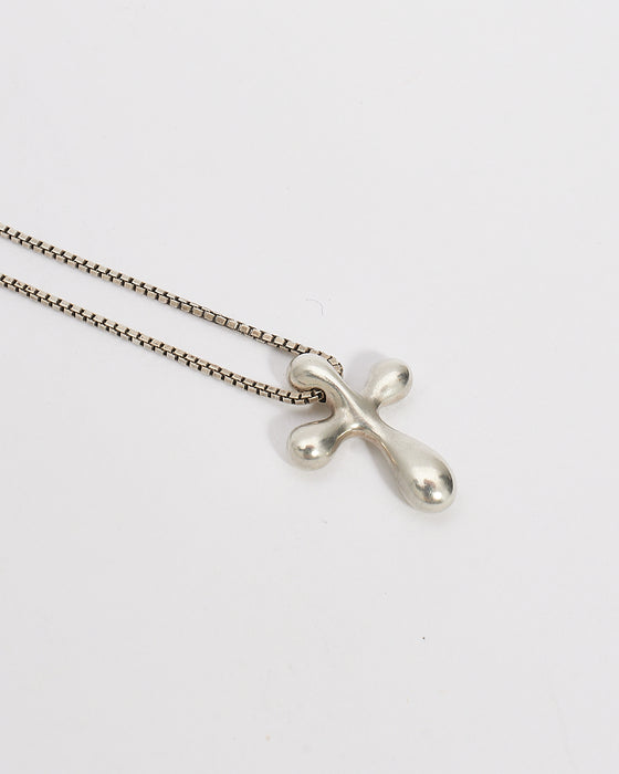 Tiffany & Co. Silver Elsa Peretti Cross Pendant