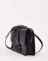 Dior Black Smooth Leather 30 Montaigne Bag with Black Hardware