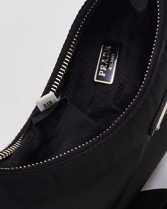 Prada Black Nylon Tessuto Re Edition 2005 Bag