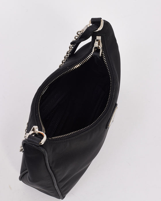 Prada Black Nylon Tessuto Re Edition 2005 Bag