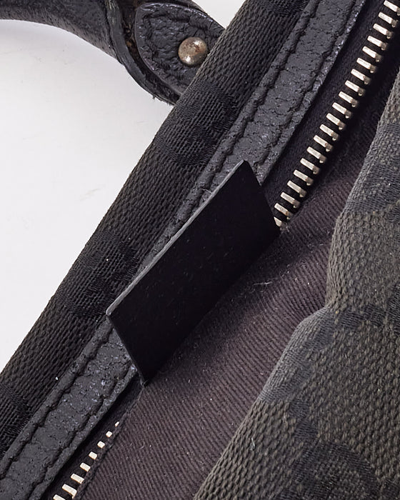 Gucci Vintage Black GG Canvas Mini Bag