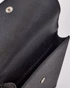 Prada Black Saffiano Leather Crossbody Phone Case
