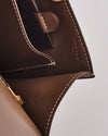 Hermès Etoupe Epsom Leather Constance 1 24 with Rose Gold Hardware