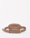 Gucci Beige Matelassé Leather GG Marmont Belt Bag - 85/34