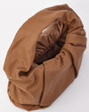 Bottega Beige Smooth Leather Vitello Nappato Shoulder Bag