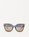 Fendi Grey & Yellow Acetate  FF0060/S Cat Eye Sunglasses
