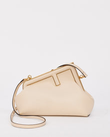  Fendi White Leather First Small Bag