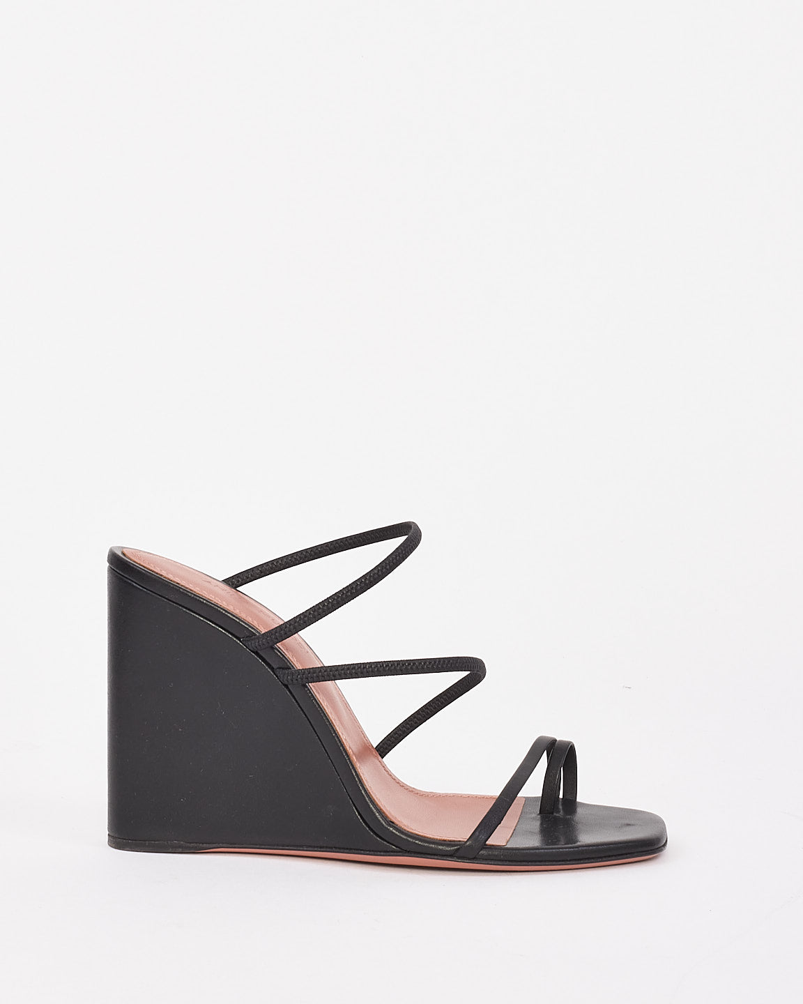 Amina Mauddi Leather Naima Wedge Sandals - 36