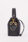 Fendi Black Leather Mini Mon Tresor Bucket Bag