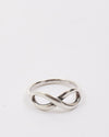 Tiffany & Co. Sterling Silver Infinity Ring - 6.5
